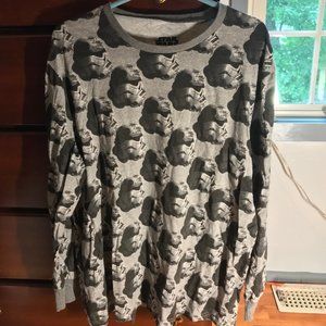 Star Wars Pajamas Stormtrooper top and bottom